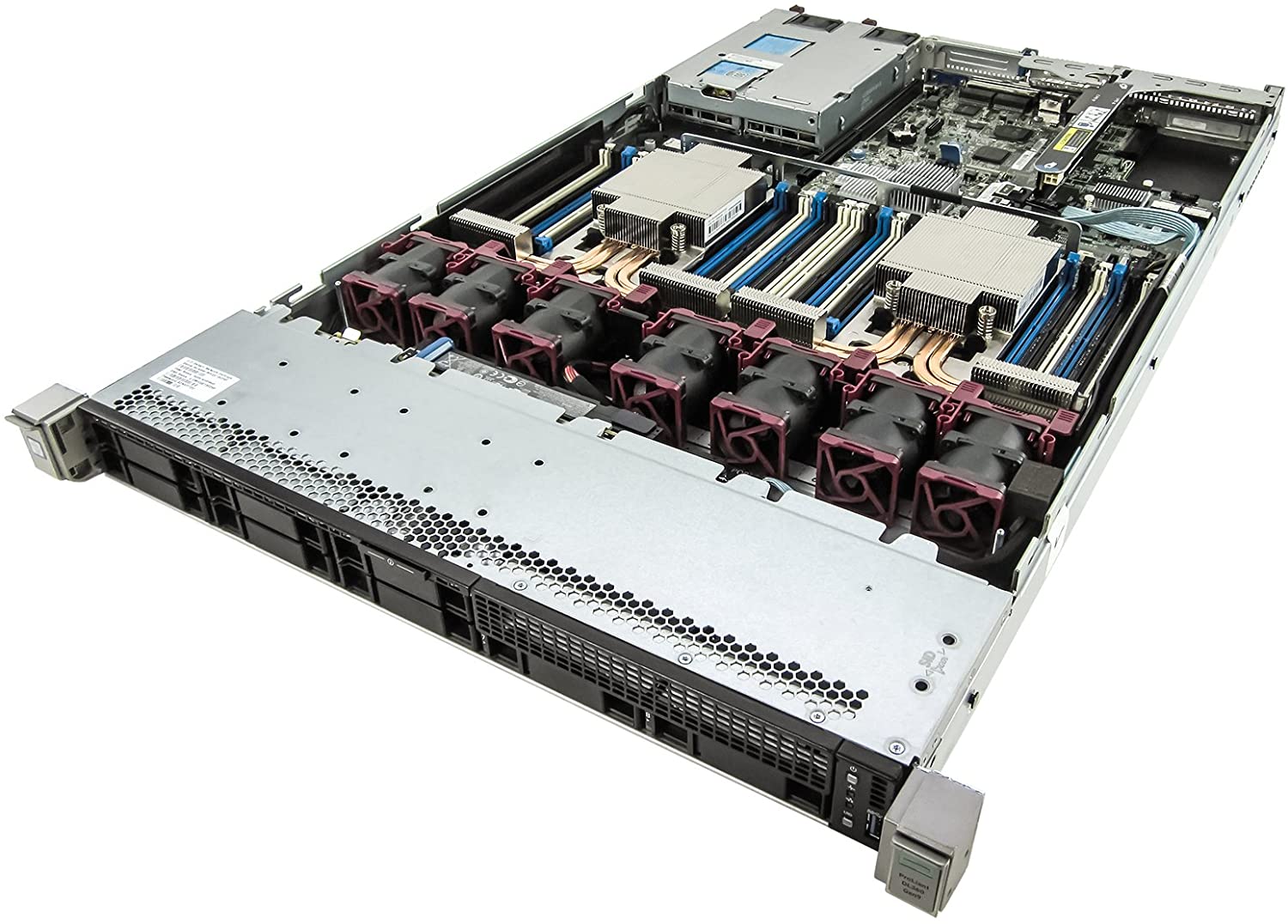 HP ProLiant DL360 Gen9 Server 2×8Core Xeon CPU + 64GB RAM + 4×1.2T SAS